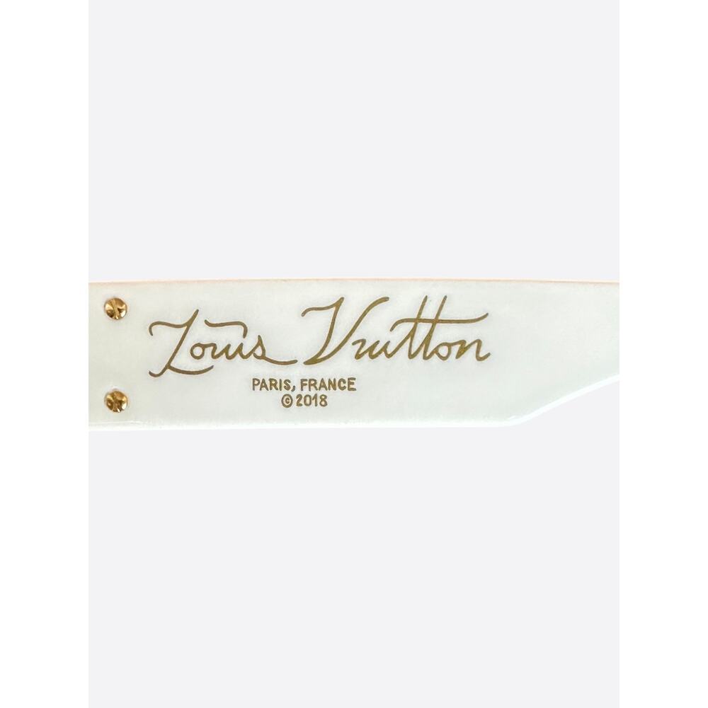 Louis Vuitton White & Gold 1.1 Millionaires - Picture 5 of 6